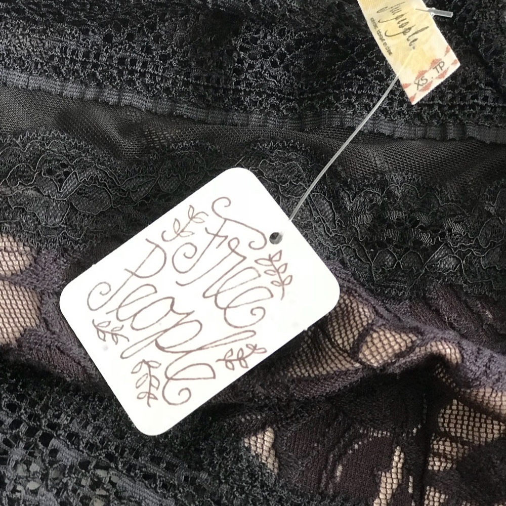 Free People Black Lace Dress - Picture 7 of 8